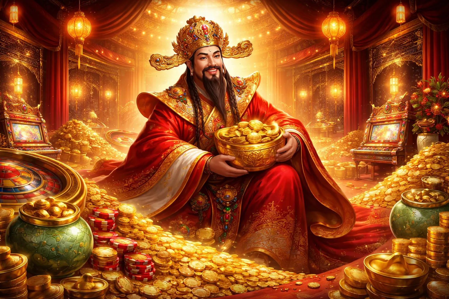 Vòng quay miễn phí trò chơi slot bom88